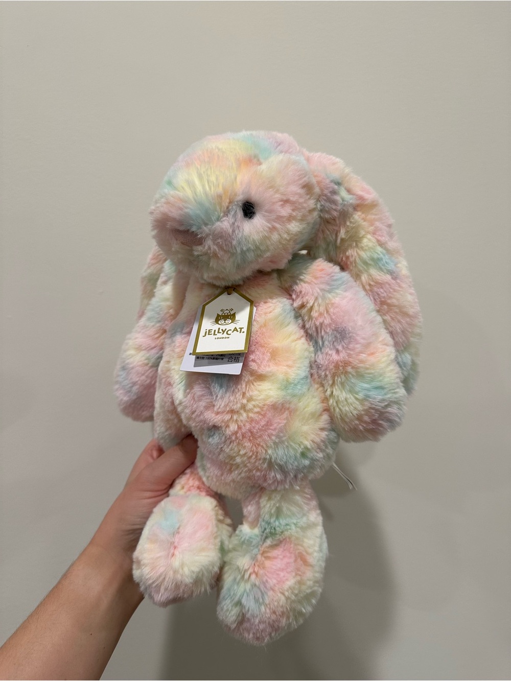 Jellycat Luxe Bunny Lazulia NWT VHTF free dust bag